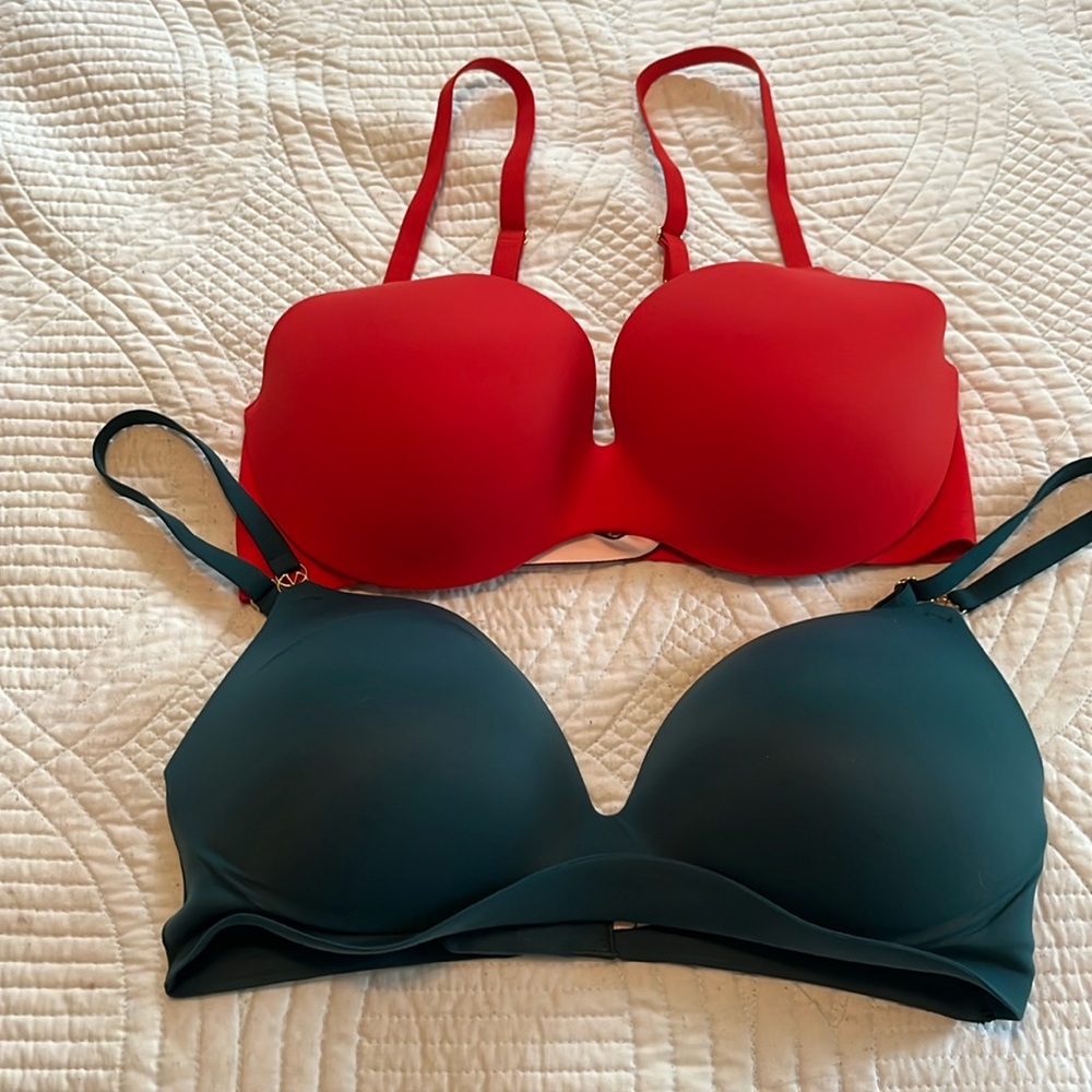 Two Victoria’s Secret Bras-34D